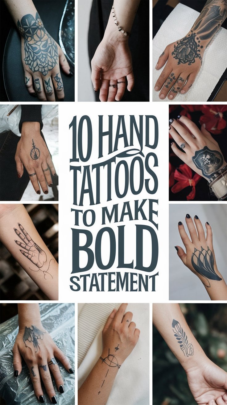 10 Hand Tattoos to Make a Bold Statement