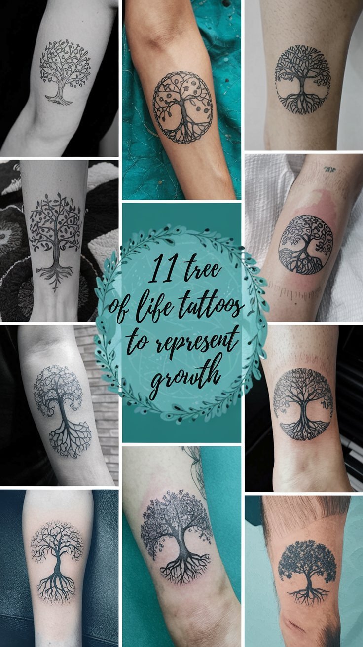 11 Tree of Life Tattoos to Represent Growth and Harmony