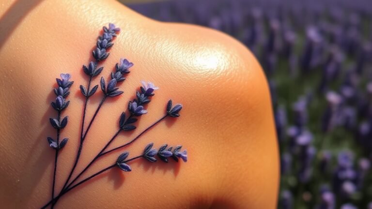 lavender tattoo symbolism significance