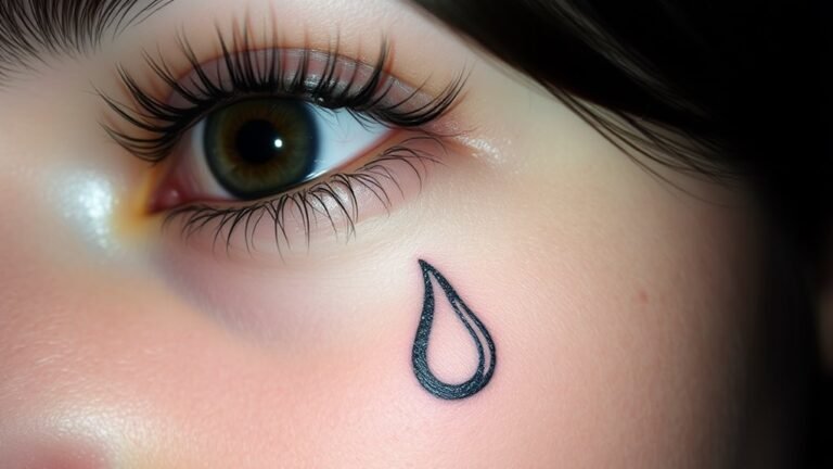 tear drop tattoo significance