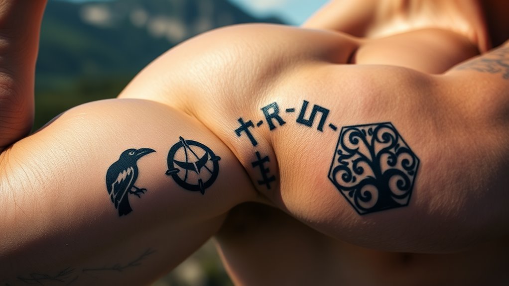 viking tattoos represent strength