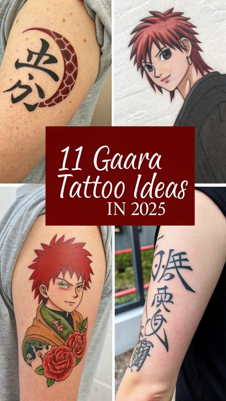 11 Gaara Tattoos to Represent Strength and Courage