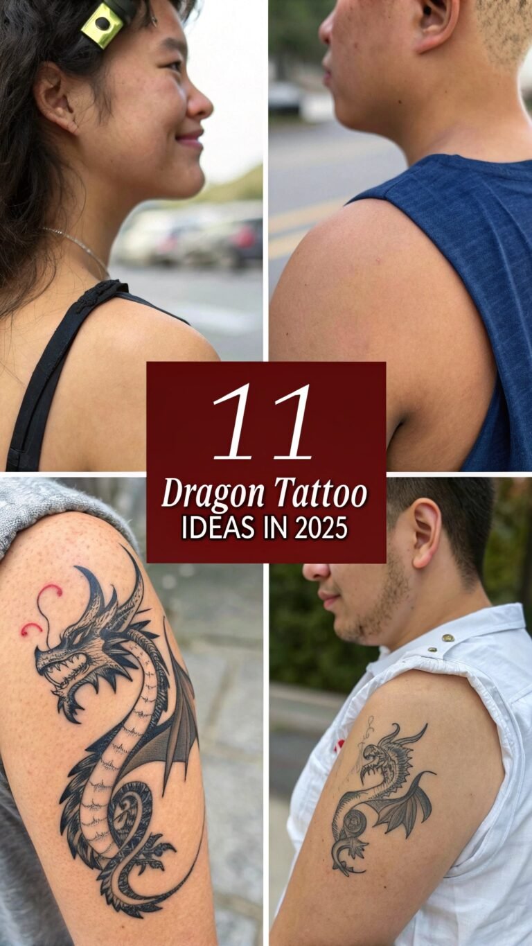 11 Dragon Tattoo Ideas to Represent Power and Strength