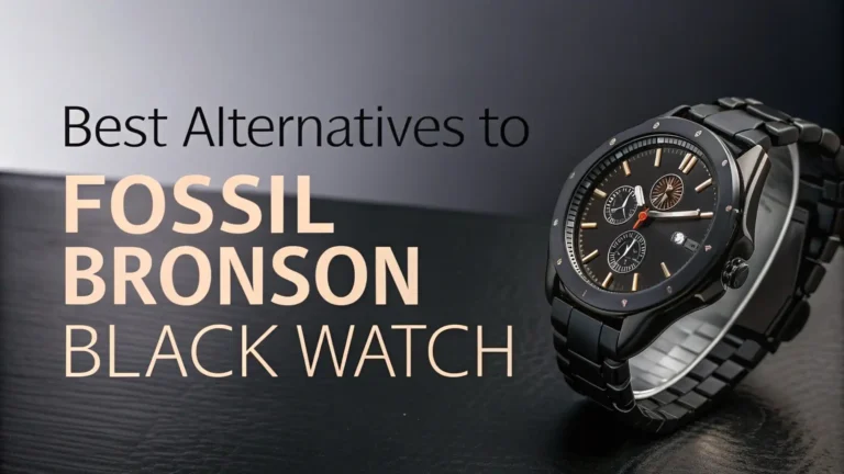 11 Best Alternatives To Fossil Bronson Black Watch In 2026