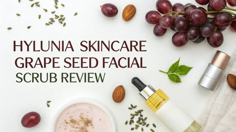 Hylunia Skincare Grape Seed Facial Scrub Review: The Ultimate Guide