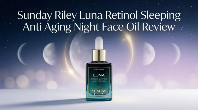 Sunday Riley Luna Retinol Sleeping Anti Aging Night Face Oil Review