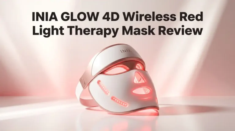 INIA GLOW 4D Wireless Red Light Therapy Mask Review 2026